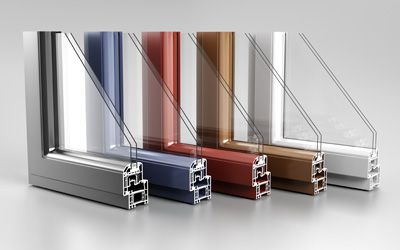 κουφωματα pvc χρωματα